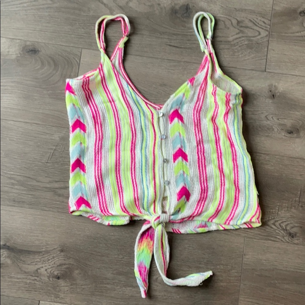 Neon summer tank